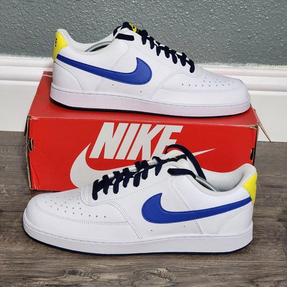 Nike Court‎ Vision Lo NBA Warriors Mens 11.5 - Picture 1 of 6